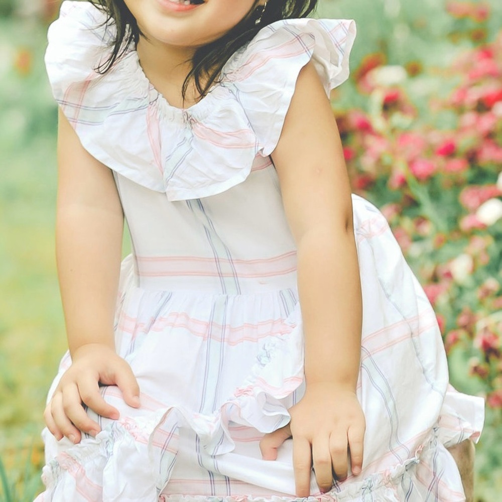 Janie and Jack Ruffle Cotton Dress
